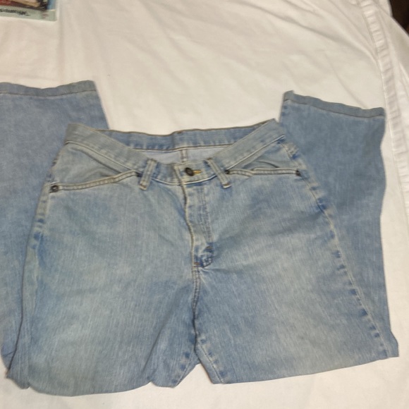 Riders Capri Jeans light wash 8 Med - Picture 2 of 11